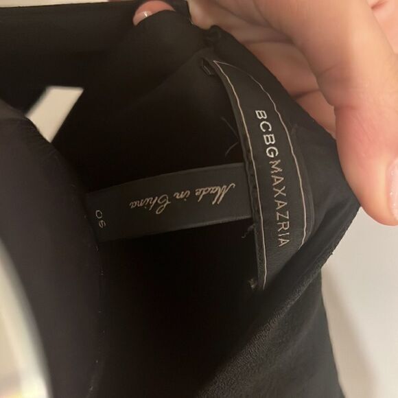 BCBG Dress size 6 yellow and black - Picture 5 of 5